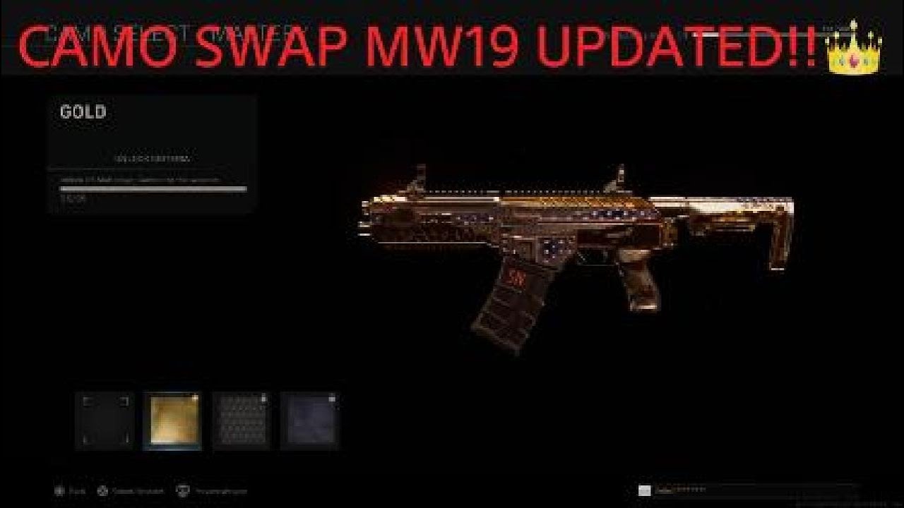 MW19 camo swap glich 2025 updated