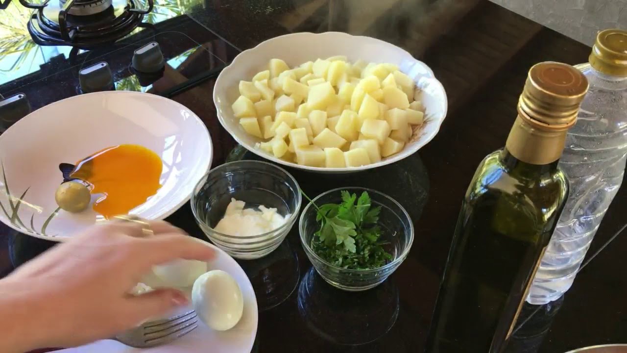Maionese de Batata com Ovos
