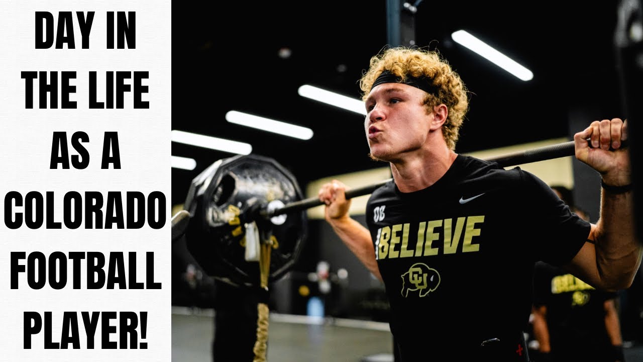 A Day in the Life as a D1 Athlete - Colorado Football Player and Biomedical Engineer! Summer Edition