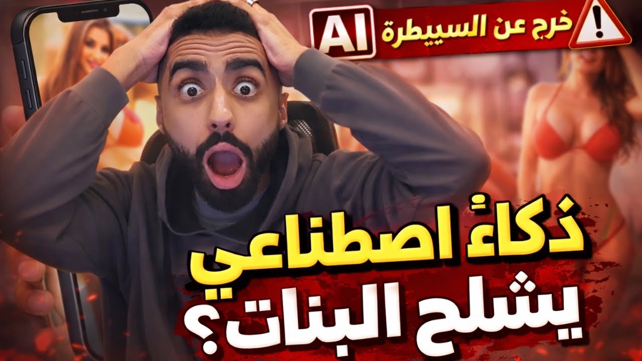 هذا مش طبيعي… AI يشلح البنات قدّام الناس 😨