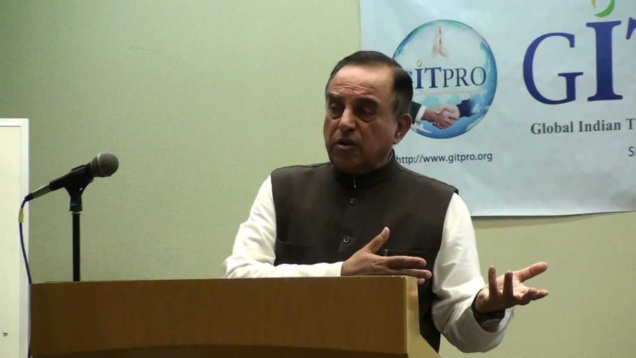 Dr Subramanian Swamy explains How Participatory notes are destroying Indian Share Market