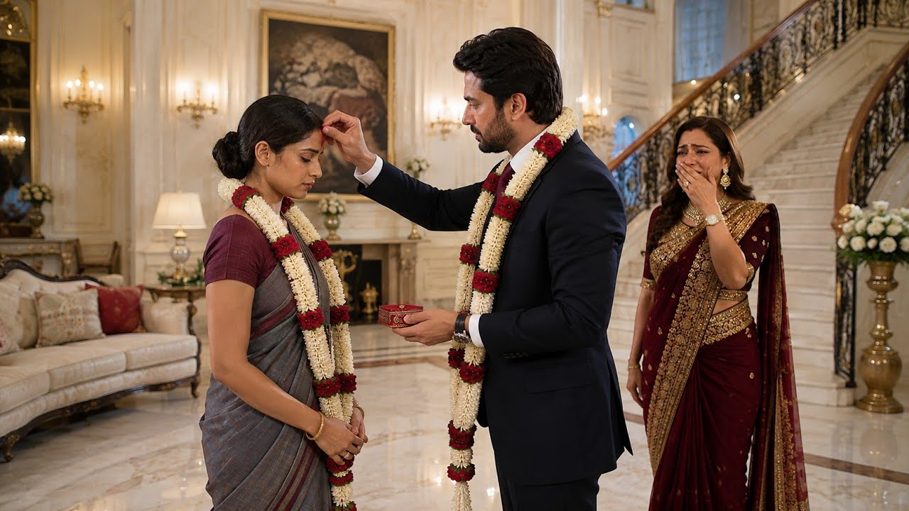 करोड़पति आदमी ने पत्नी के सामने नौकरानी से शादी किया.. फिर जो सच्चाई सामने आया 😱