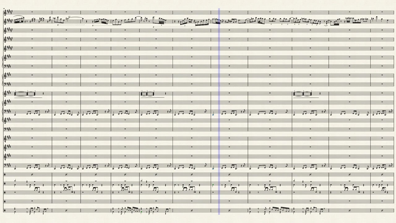 Trinity - snarky puppy ～楽譜に起こしてみた～
