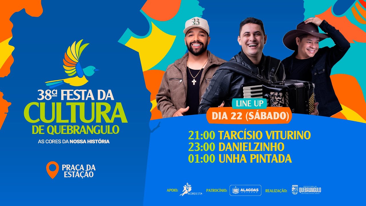 Vi&ccedil;osa [TV] - 38&ordf; Festa da Cultura de Quebrangulo - 22/11/2025
