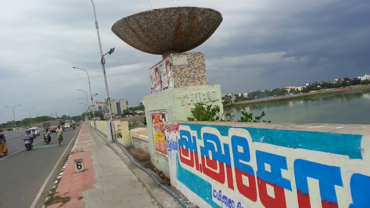 Chennai Metro city Adyar view July2018