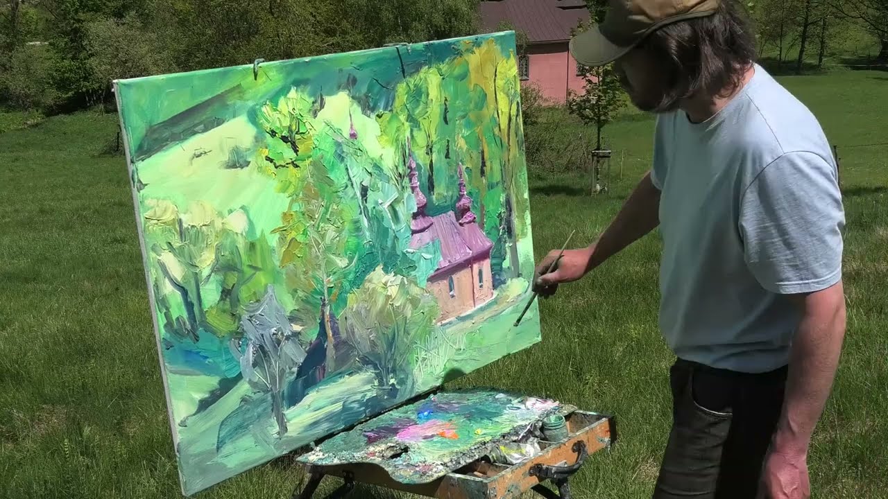 Blechnarka, plener | Plein Air Painting (22 05 23)