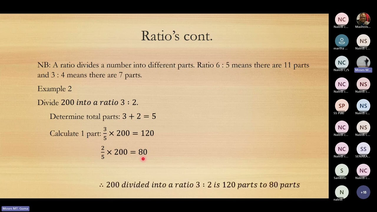 Gr 9  Lesson 3   26022026 Math   Ratios and Rate
