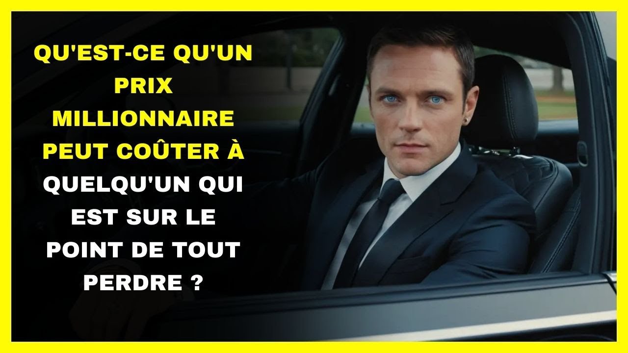 Qu'est-Ce Qu'un Prix Millionnaire Peut Coûter À Quelqu'un Qui Est Sur Le Point De Tout Perdre?