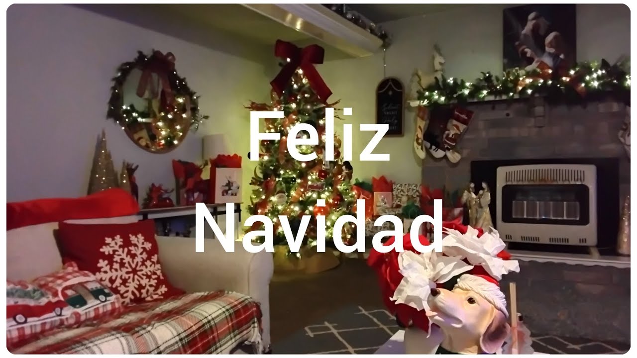HERMOSA SALA DECORADA Y LIMPIA PARA NAVIDAD//yo soy chio///Videoviral/ tendencia// 