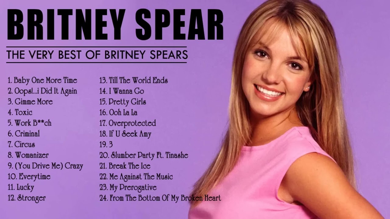 Top Collection 2025  Greatest Hits Britney Spears      Best Hit Music Playlist on Spotify Full Album