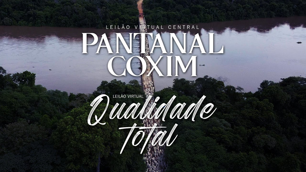 LEILÃO VIRTUAL CENTRAL PANTANAL COXIM | QUALIDADE TOTAL