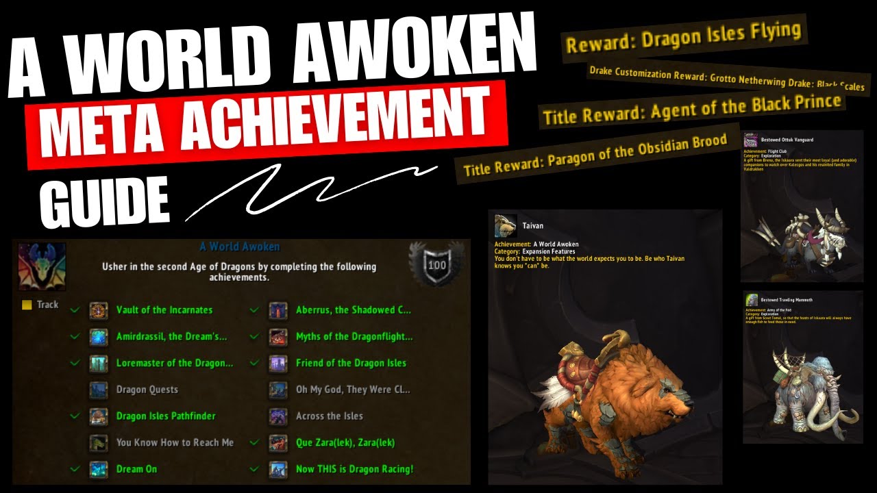 A World Awoken Meta Achievement Guide