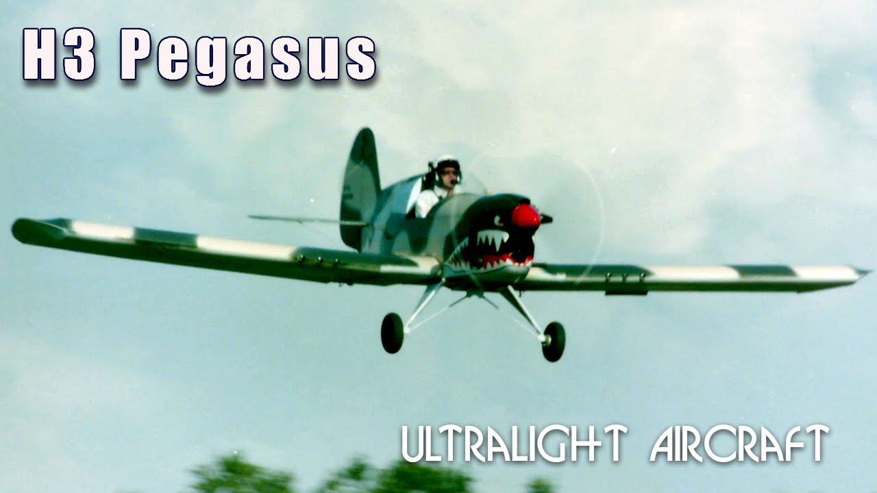 H3 Pegasus low wing ultralight aircraft by Bert Howland.