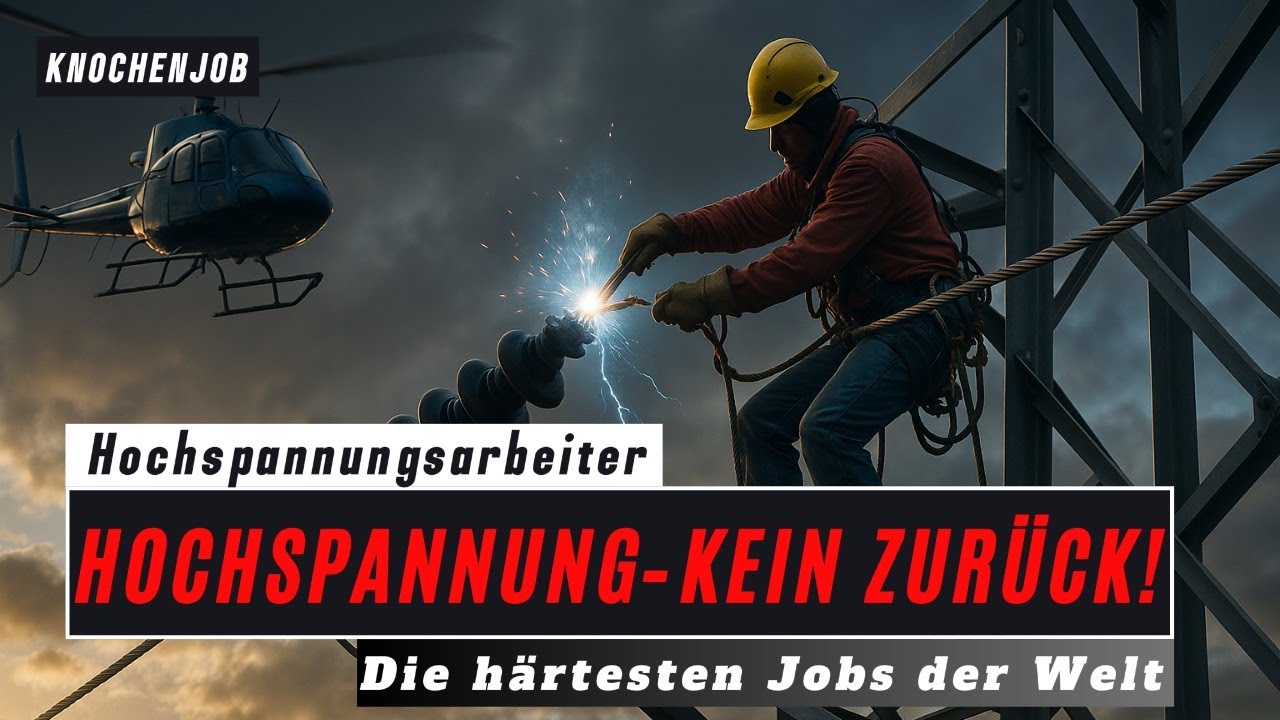LEBEN IN LUFTIGER H&Ouml;HE &ndash; DER GEF&Auml;HRLICHSTE JOB DER WELT! ⚡🧗&zwj;♂️