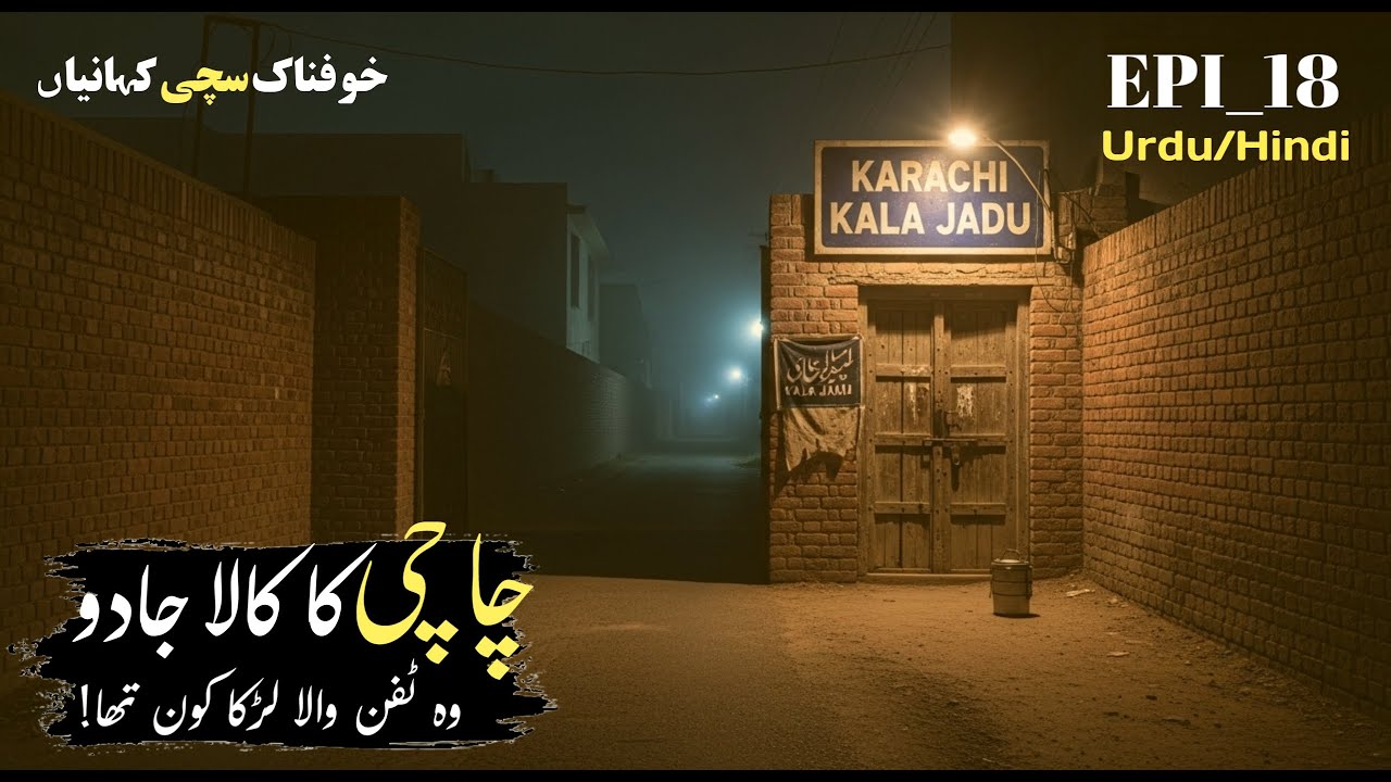 Karachi! Chachi Ka Black Magic | Real Horror Story | Khufnaak Kahani| Dark Sannata | Jinn True Story