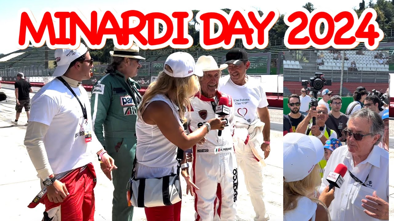 MINARDI DAY 2024  - dai box alla pista, vetture e piloti