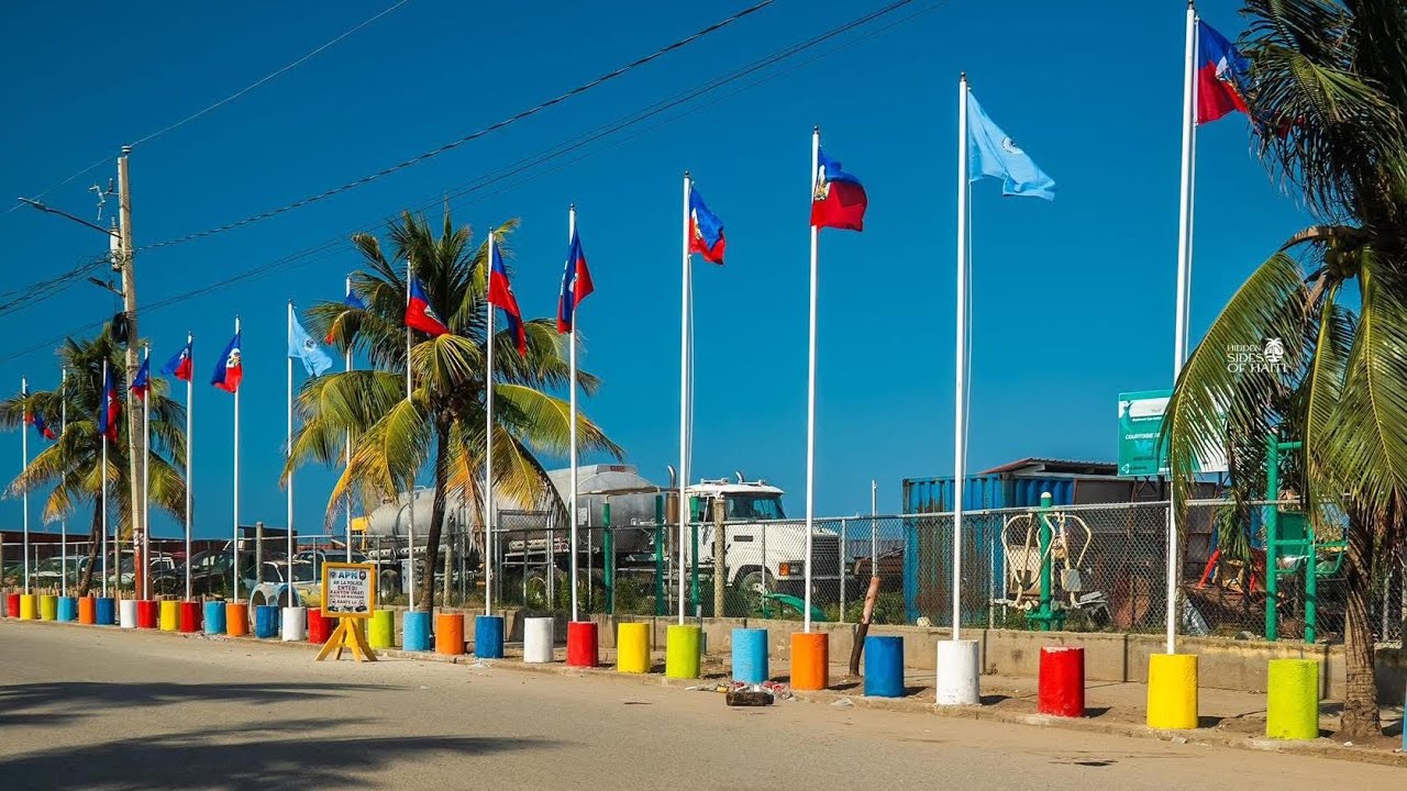 Décoration Drapeau BOULVARD Cap-Haïtien