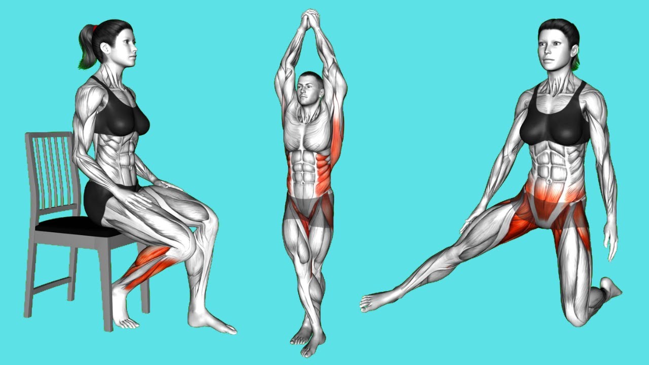 Relaxation & Recovery: 5 Minute Stress Relief Stretch.