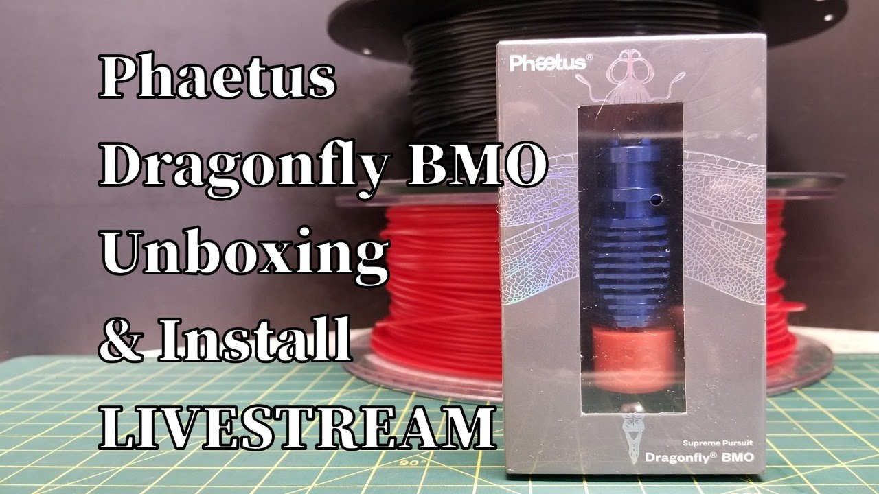 Распаковка и установка Phaetus Dragonfly BMO ПРЯМАЯ ТРАНСЛЯЦИЯ