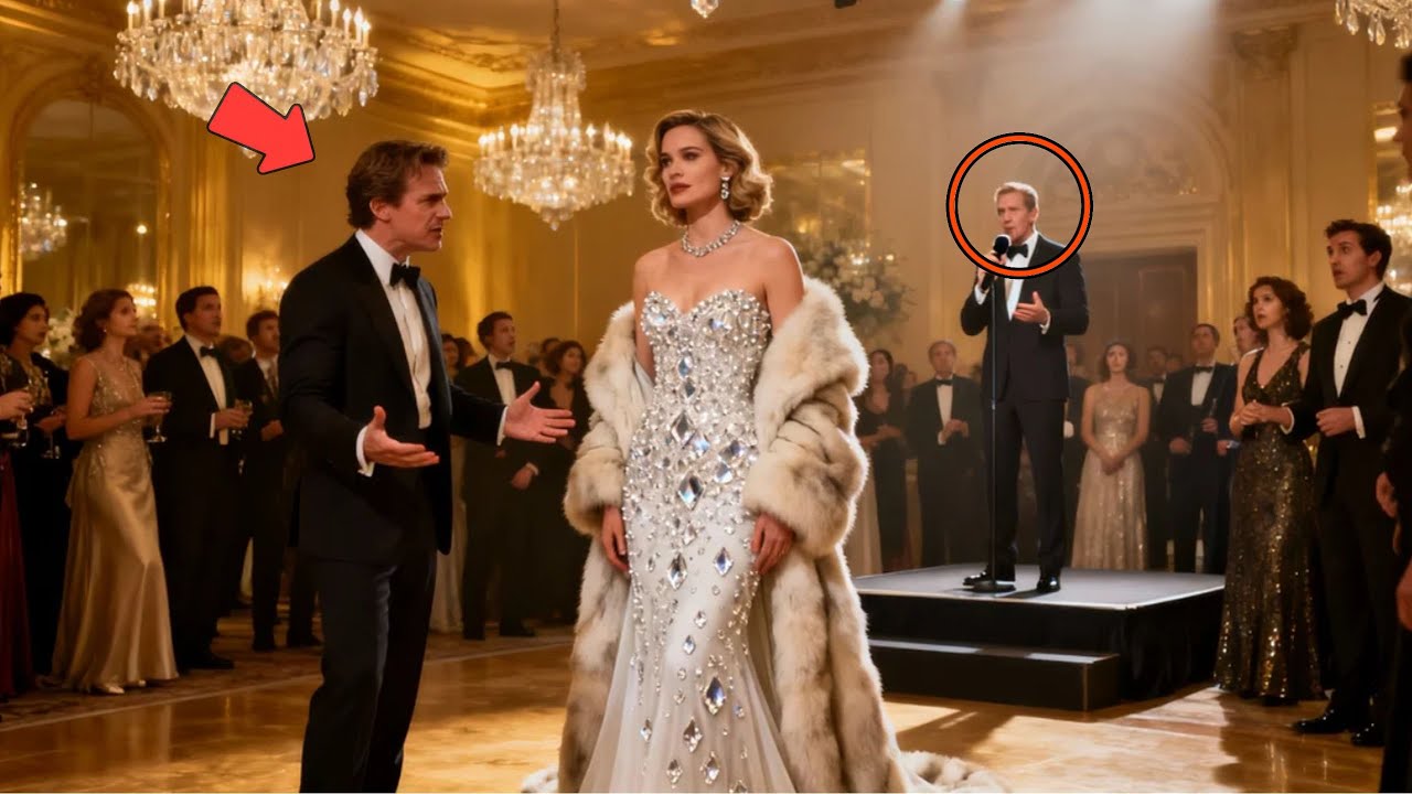 The Billionaire Mocked His Wife at a Lavish Party — Until the Host Revealed She Was the Heiress