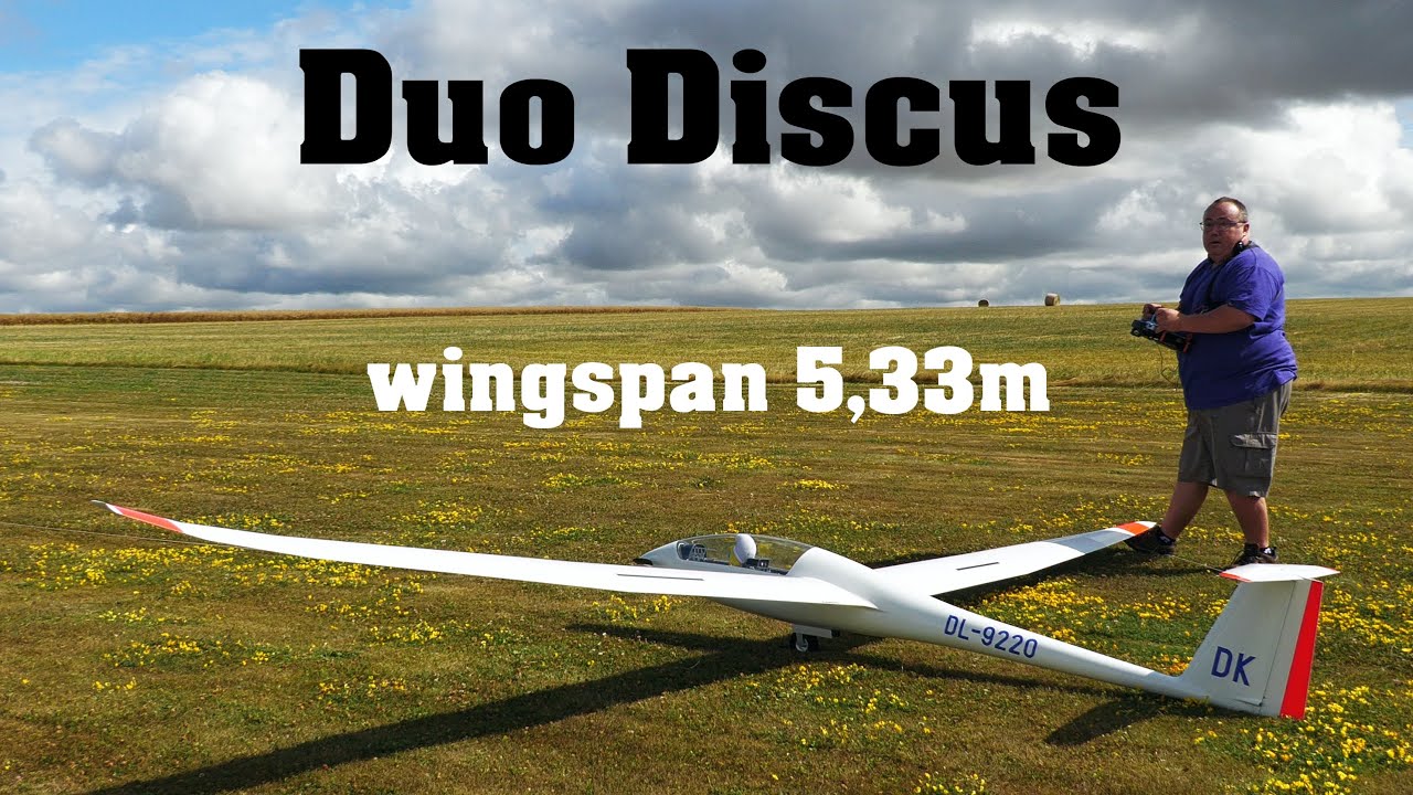Duo Discus | 5,33m scale RC glider | 4K | Rokytnice 2023
