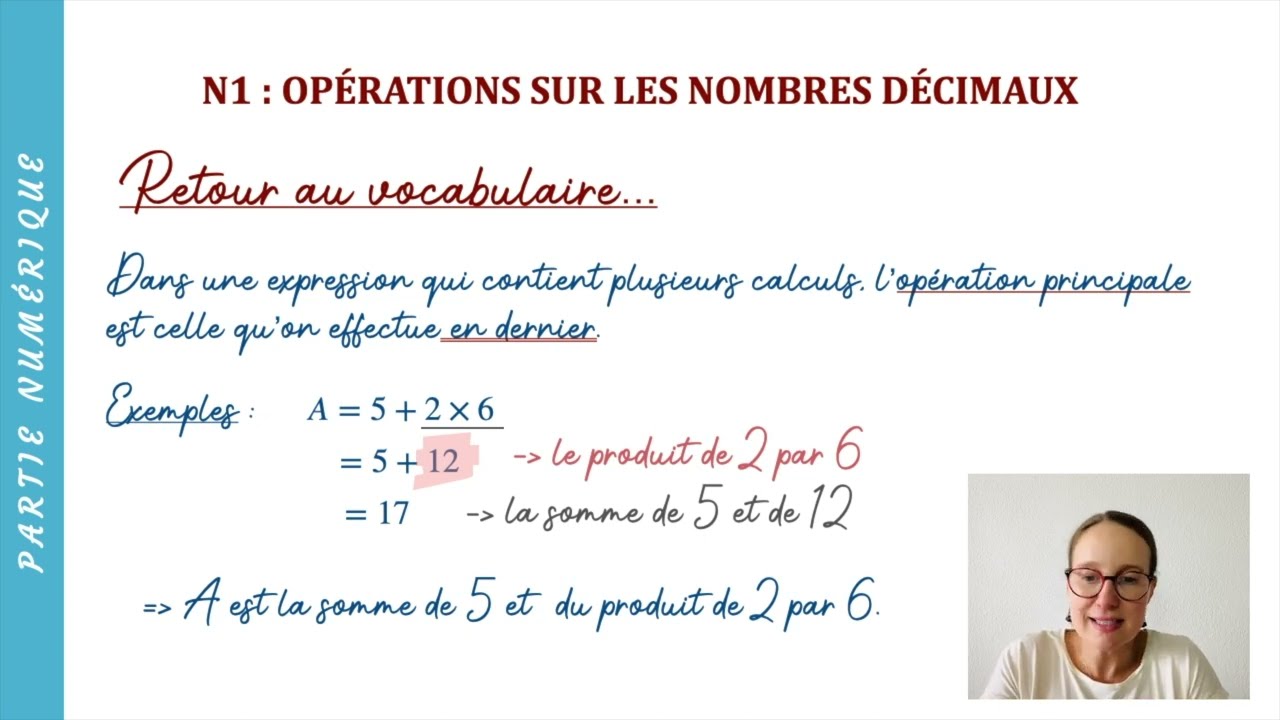 Retour sur le vocabulaire