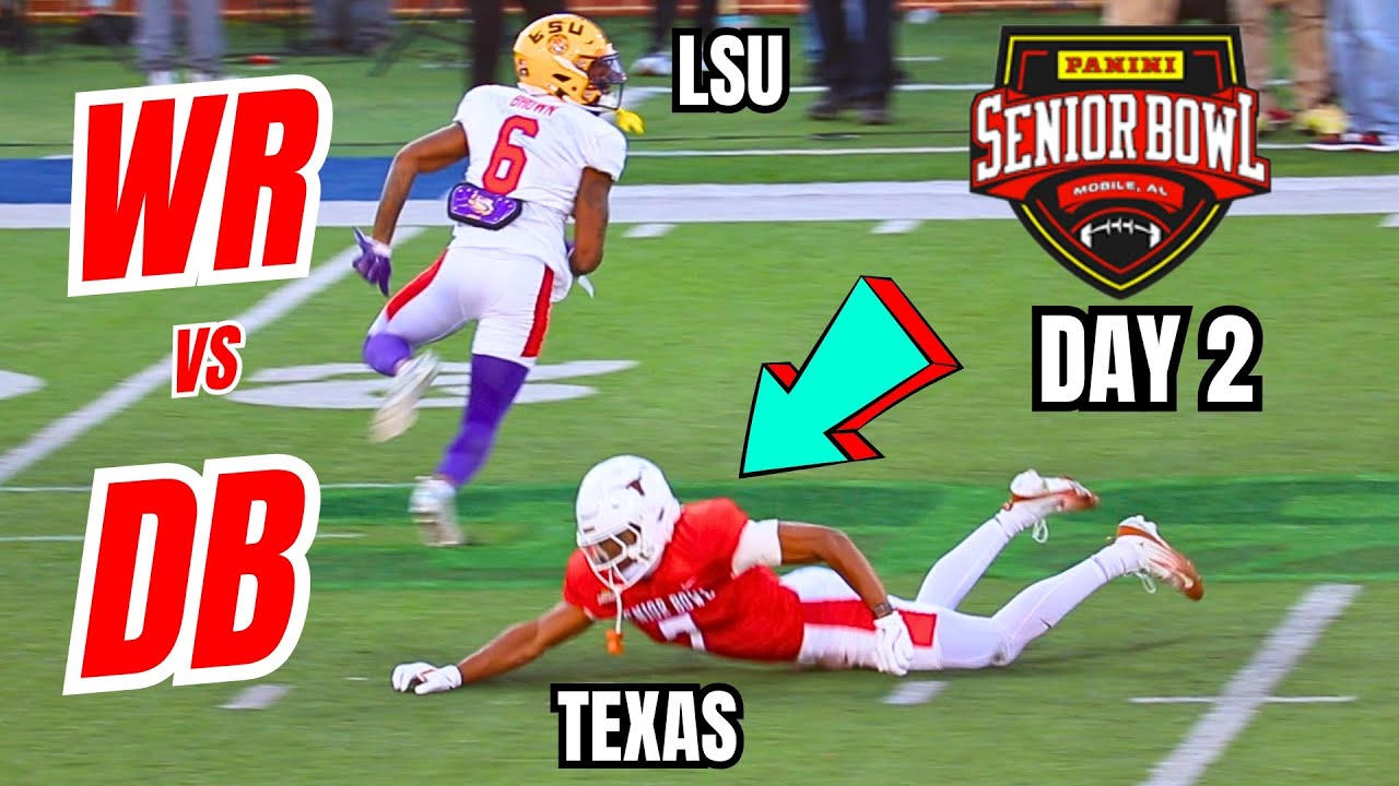Game Over: WR vs DB 1-on-1 Senior Bowl Practice Day 2