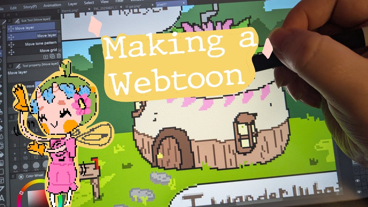 I'm making my first comic!