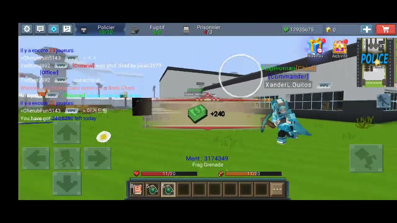 To those who's not lucky congrats to this player got the items like and sub for more giveaway! 