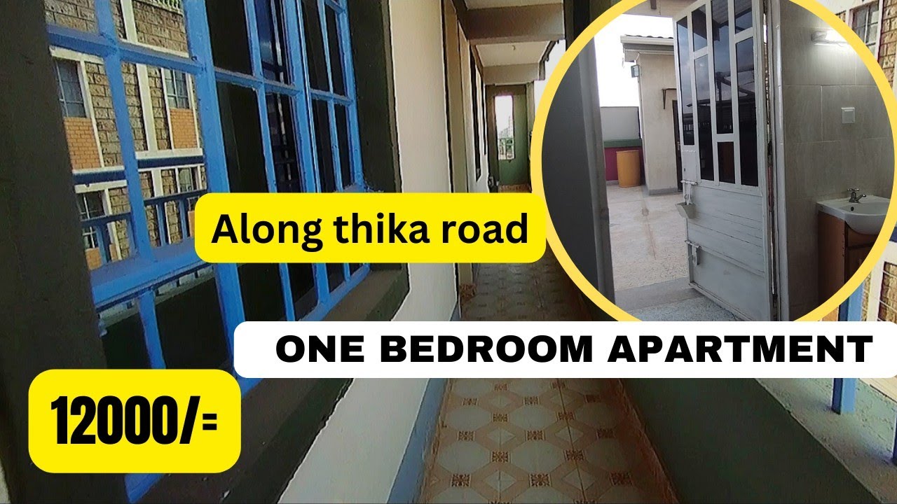 CHEAP/AFFORDABLE/1 BEDROOM/ALONG THIKA ROAD// HOUSE HUNTING//12K & 10K
