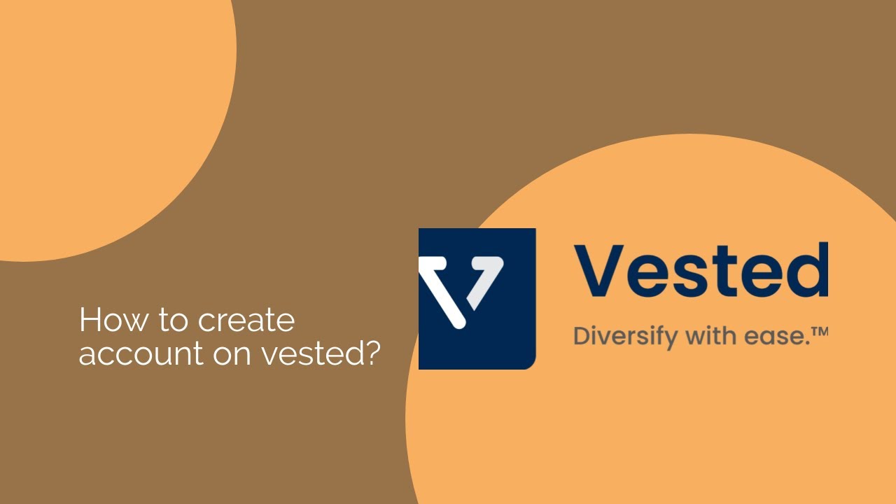 How to create account on vested ? | invest in US stock