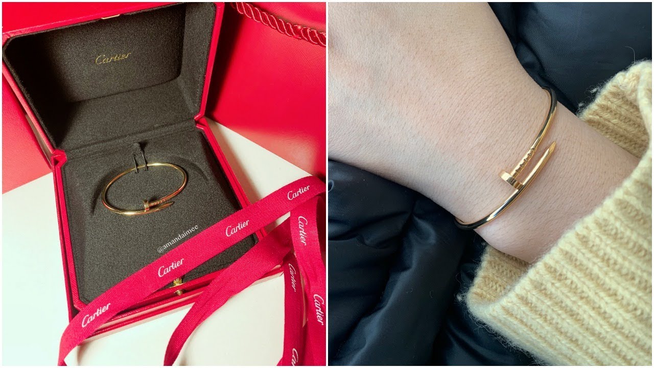 Cartier Small Juste Un Clou Bracelet Unboxing & Review (3 month Wear & Tear)