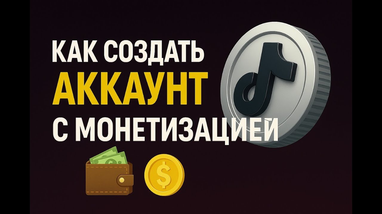 МОНЕТИЗАЦИЯ TikTok: Как ПРАВИЛЬНО создать TikTok аккаунт с монетизацией