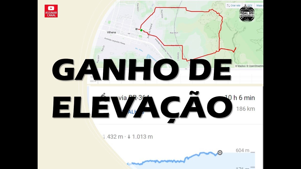 O que é Ganho de Elevação no Pedal? (Altimetria)
