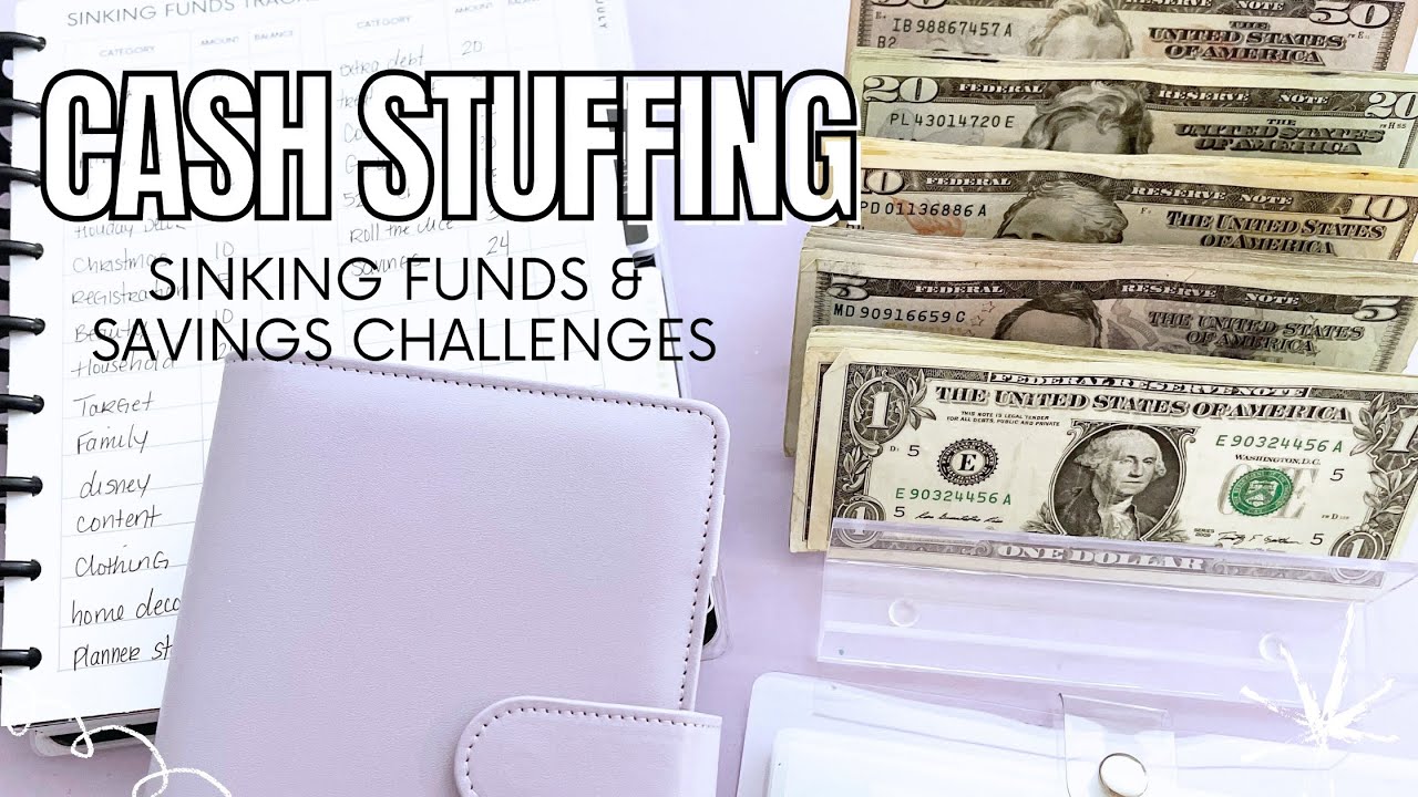 CASH ENVELOPE STUFFING $527 | Sinking Funds & Savings Challenges