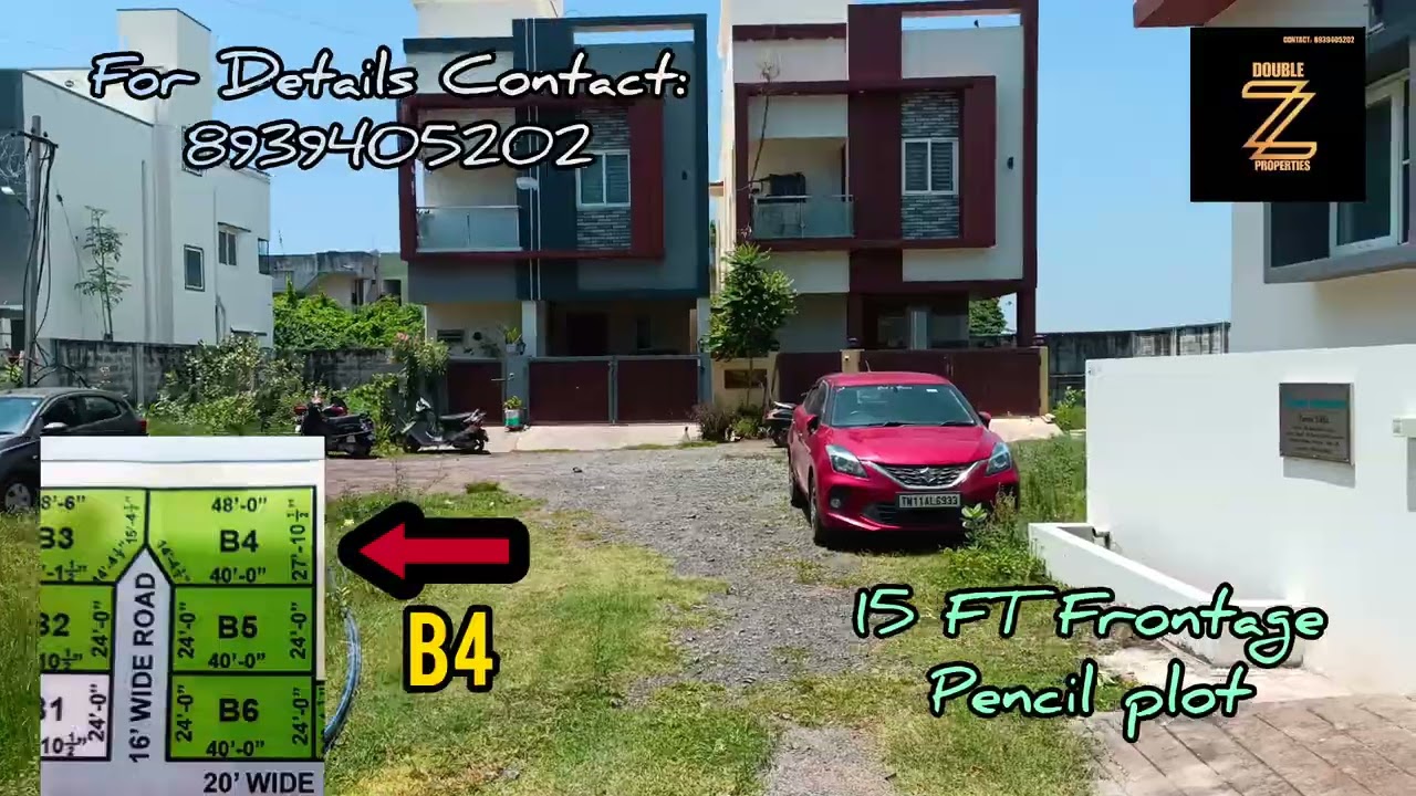 1278 SQ.FT Plot for sale in Madambakkam| CMDA Approved| Gated Community #doublezproperties 