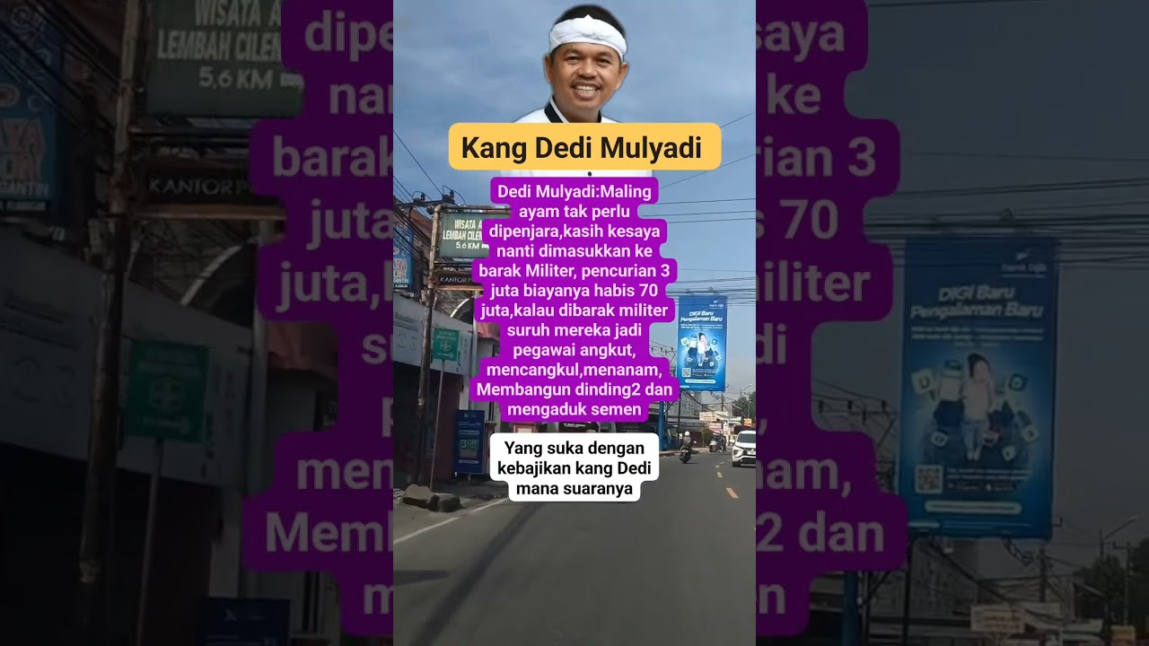 KDM IS THE BEST... #jawabarat #kangdedymulyadi #viralkdm