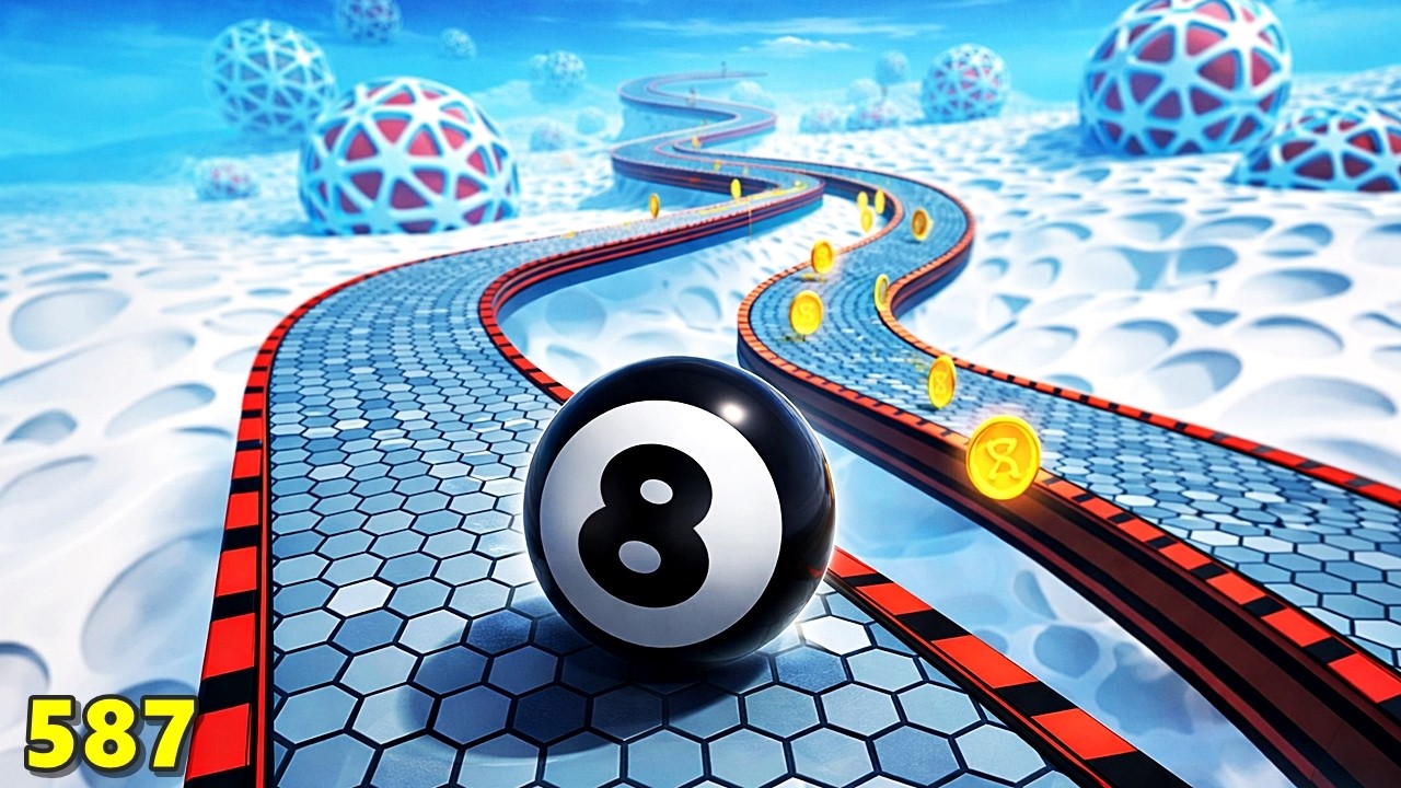 Going Balls, SpeedRun, Going Balls Portal Run Gameplay Level 1143