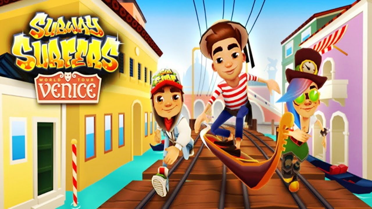 Subway Surfers: Venice Android Gameplay #2