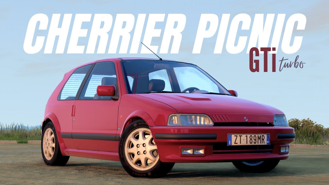 Cherrier Picnic pure engine sound + walk around | Beamng Drive