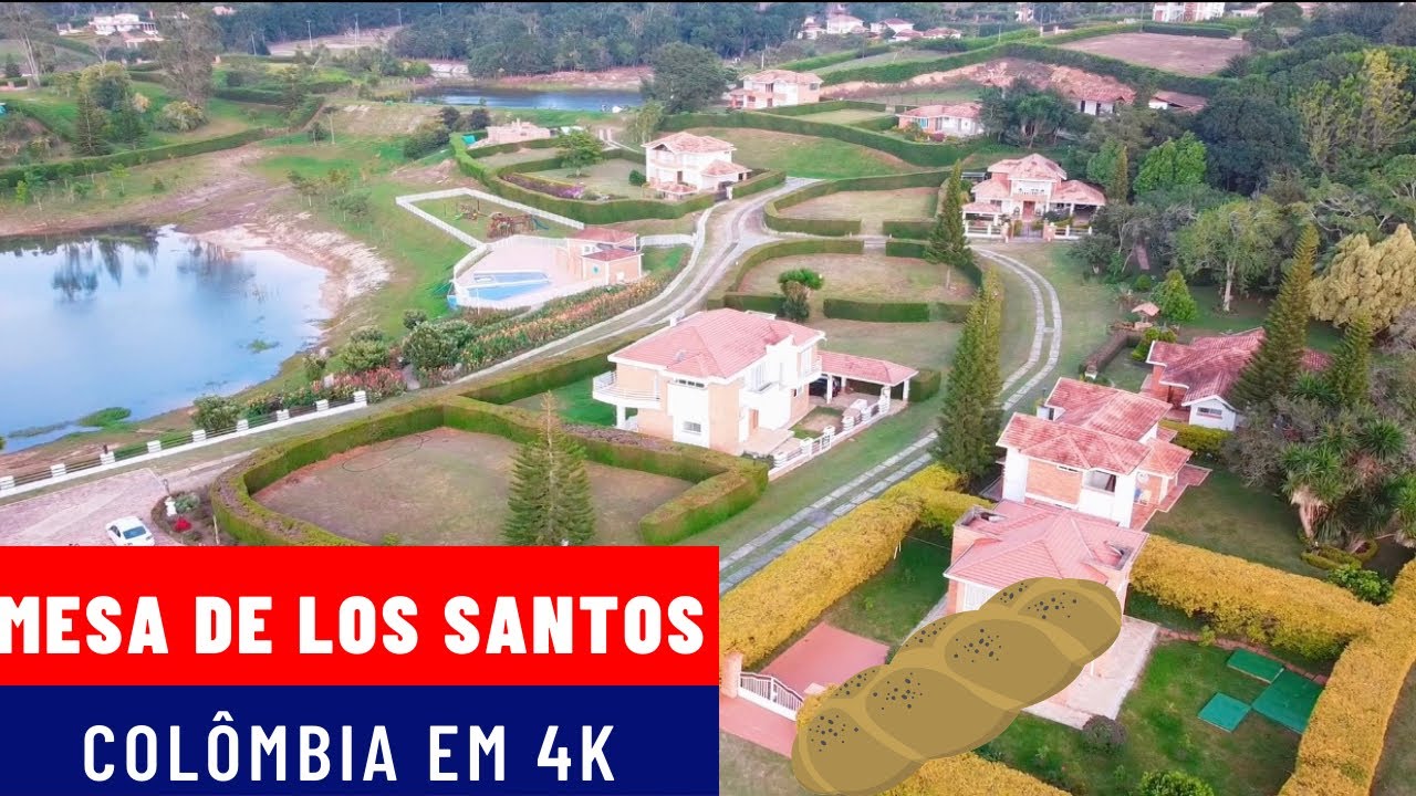 MESA DE LOS SANTOS - SANTANDER / COLÔMBIA 4K (Condominio Club Chicamocha Real)