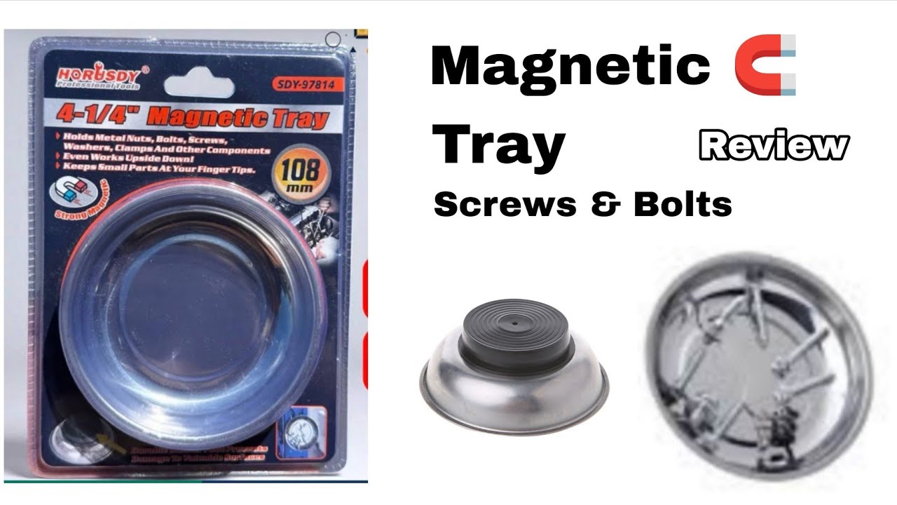 Магнитный лоток для болтов и гаек | Больше никаких потерянных гаек и болтов!