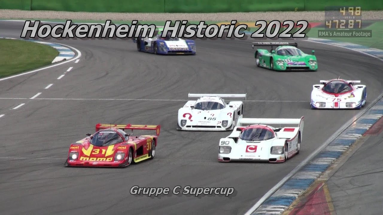 Hockenheim Historic 2022 - Gruppe C Supercup // Porsche 962 C | Gebhardt | Spice SE90/SE92