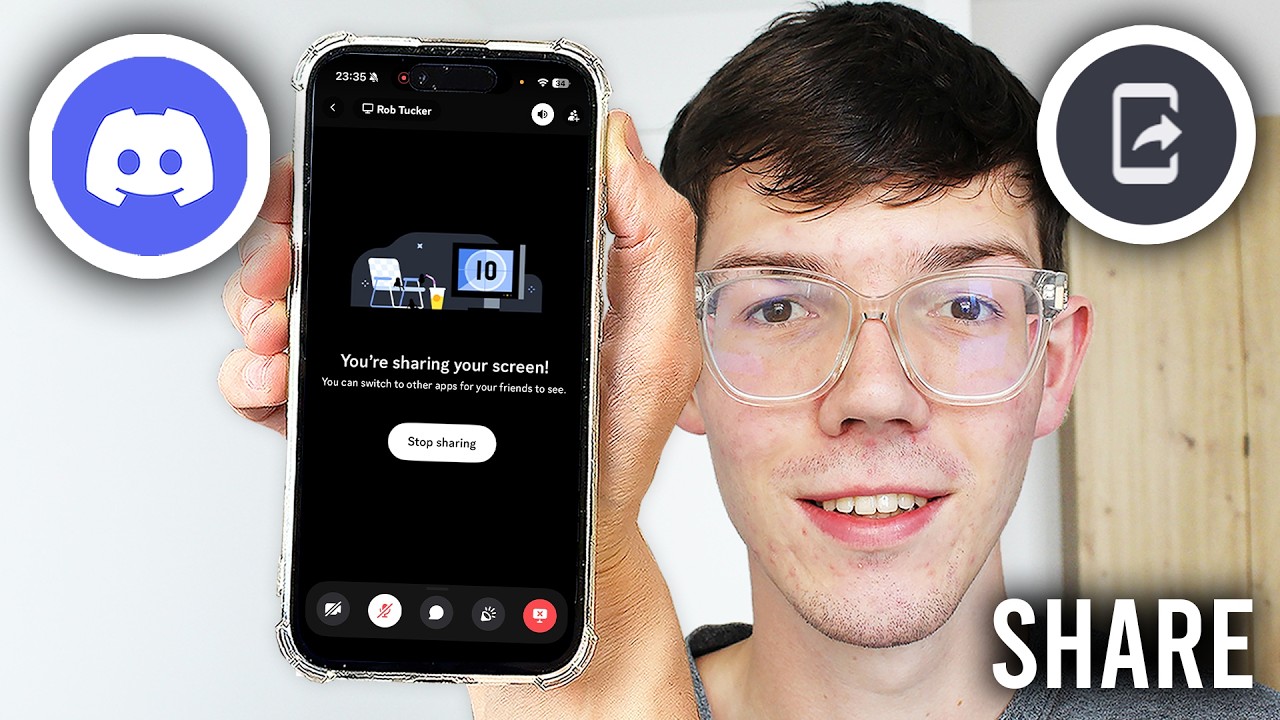 How To Share Screen On Discord Mobile - iPhone & Android