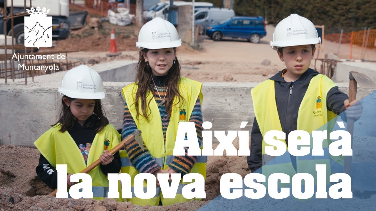 Així serà la nova escola de MUNTANYOLA
