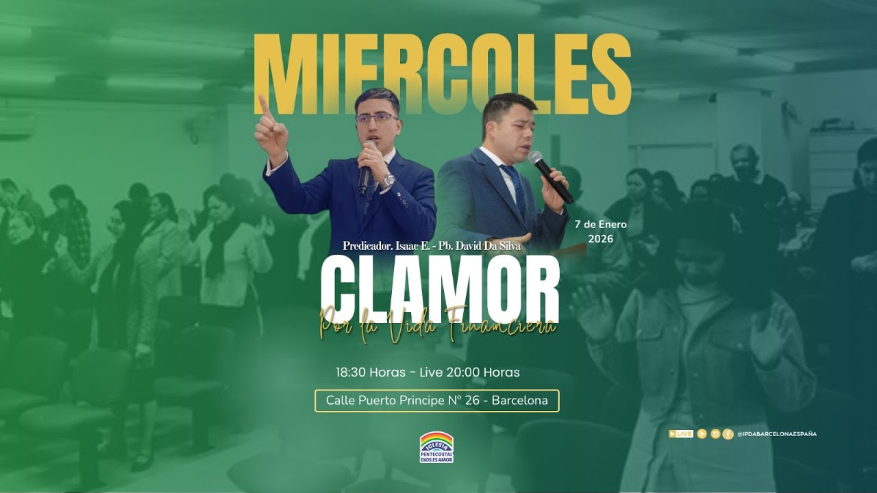 CULTO DE PROSPERIDAD | CLAMOR POR LA VIDA FINANCIERA - PREDICADOR ISAAC ESCALANTE  📅 07/01/2026