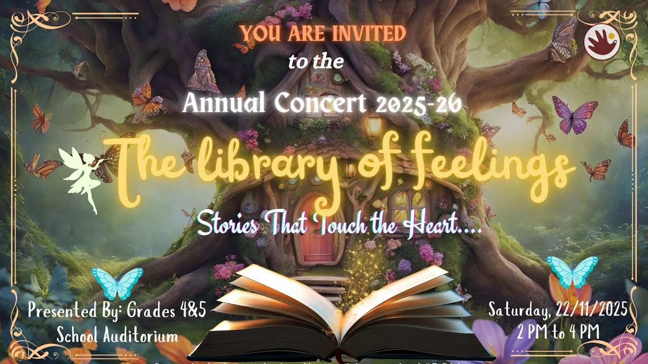 Annual Concert 2025-26 , The Library of Feelings,