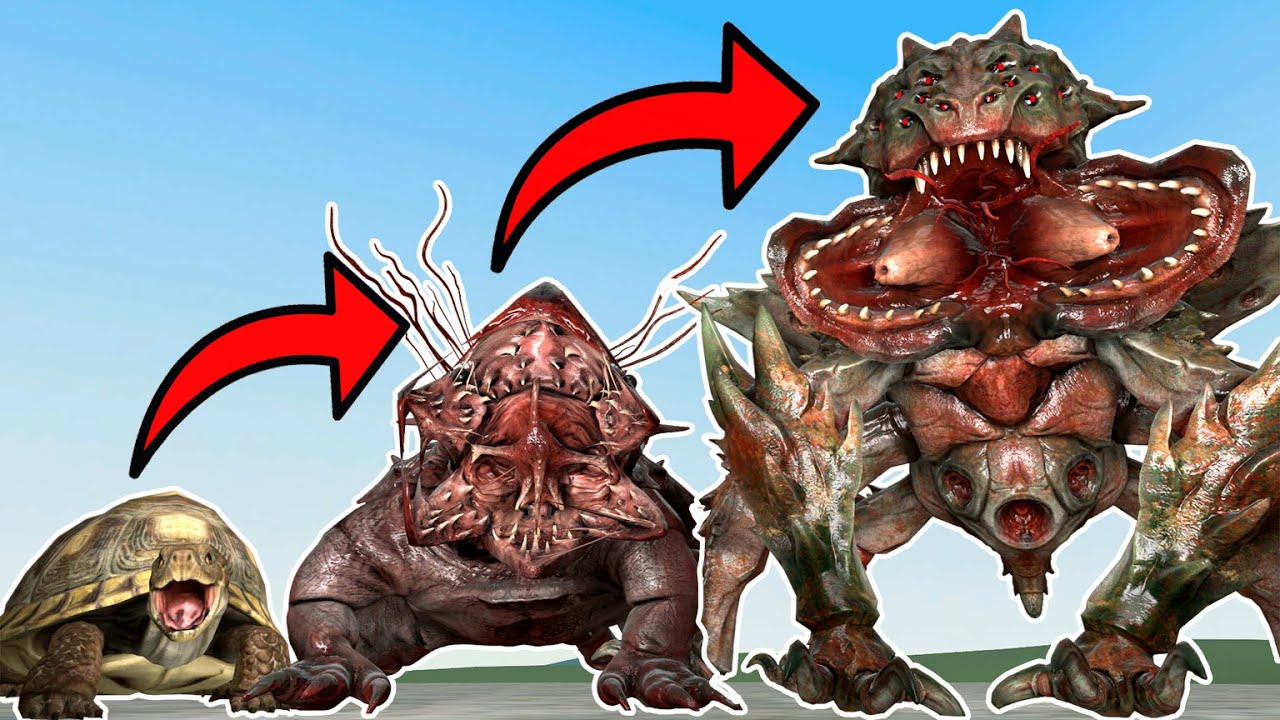 NEW TURTLE ZOOCHOSIS TITAN MUTANT In Garry's Mod