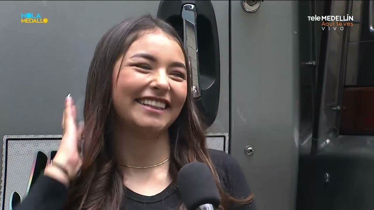 Danna, la joven conductora de camiones y creadora de contenidos virales [Hola Medallo] Telemedellín