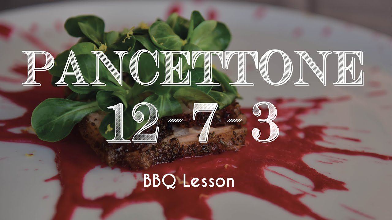Pancettone 12-7-3 | La pancetta migliore che si possa preparare al Barbecue